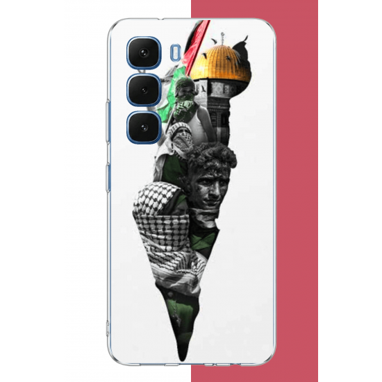Infinix Hot 60-60i Uyumlu filistin harita UV Baskılı Silikon Kılıf Infinix Hot 60-60i Uyumlu filistin harita UV Baskılı Silikon Kılıf