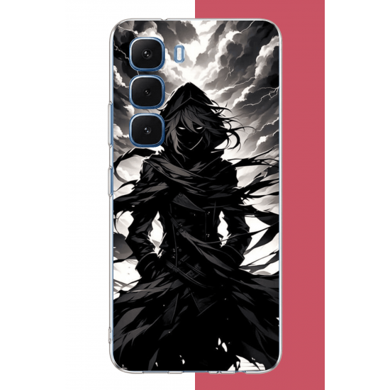 Infinix Hot 60-60i Uyumlu karanlık gölge anime karakter UV Baskılı Silikon Kılıf Infinix Hot 60-60i Uyumlu karanlık gölge anime karakter UV Baskılı Silikon Kılıf
