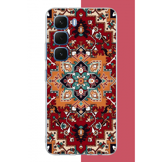 Infinix Hot 60-60i Uyumlu Halı1 UV Baskılı Silikon Kılıf