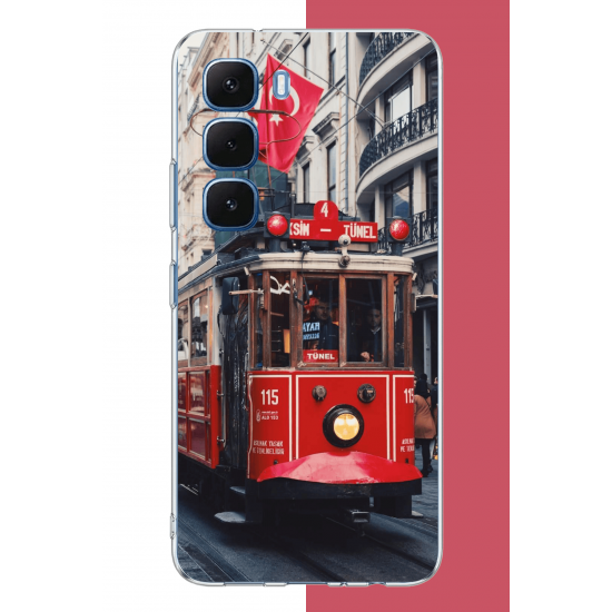 Infinix Hot 60-60i Uyumlu Taksim1 UV Baskılı Silikon Kılıf