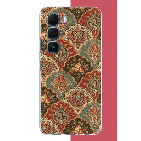 Infinix Hot 60-60i Uyumlu Çini Motif UV Baskılı Silikon Kılıf Infinix Hot 60-60i Uyumlu Çini Motif UV Baskılı Silikon Kılıf