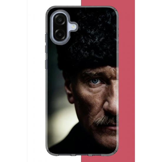 Samsung Galaxy A07 Uyumlu Atatürk4 UV Baskılı Silikon Kılıf Samsung Galaxy A07 Uyumlu Atatürk4 UV Baskılı Silikon Kılıf