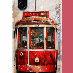 Samsung Galaxy A07 Uyumlu Taksim Tramvay UV Baskılı Silikon Kılıf