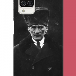 Samsung Galaxy A12-M12 Uyumlu atatürk 2 UV Baskılı Silikon Kılıf