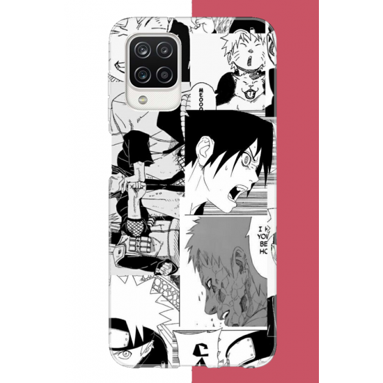 Samsung Galaxy A12-M12 Uyumlu naruto kolaj2 UV Baskılı Silikon Kılıf Samsung Galaxy A12-M12 Uyumlu naruto kolaj2 UV Baskılı Silikon Kılıf