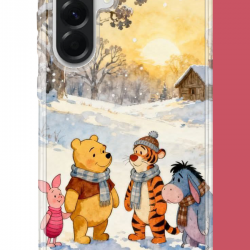 Samsung Galaxy A16 Uyumlu Winnie The Pooh2 UV Baskılı Silikon Kılıf