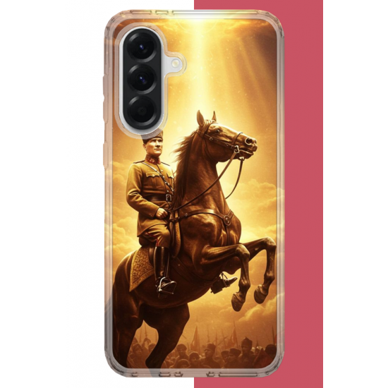 Samsung Galaxy A16 Uyumlu Atatürk5 UV Baskılı Silikon Kılıf