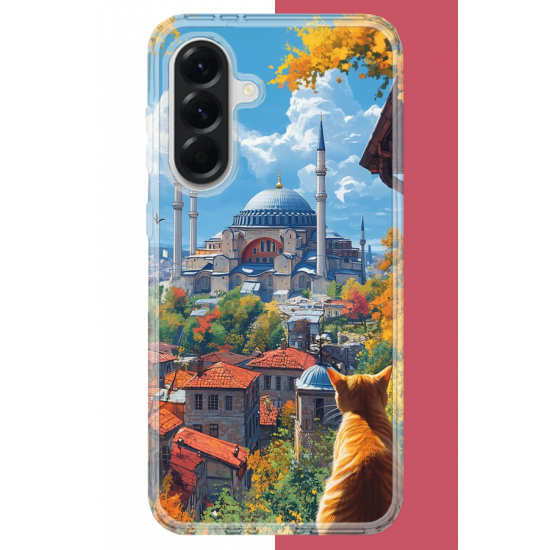 Samsung Galaxy A16 Uyumlu Ayasofya1 UV Baskılı Silikon Kılıf