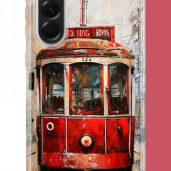 Samsung Galaxy A16 Uyumlu Taksim Tramvay UV Baskılı Silikon Kılıf