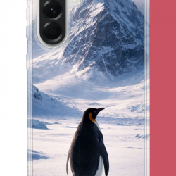 Samsung Galaxy A16 Uyumlu nihilist Penguen2 UV Baskılı Silikon Kılıf