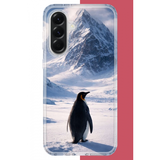Samsung Galaxy A16 Uyumlu nihilist Penguen2 UV Baskılı Silikon Kılıf