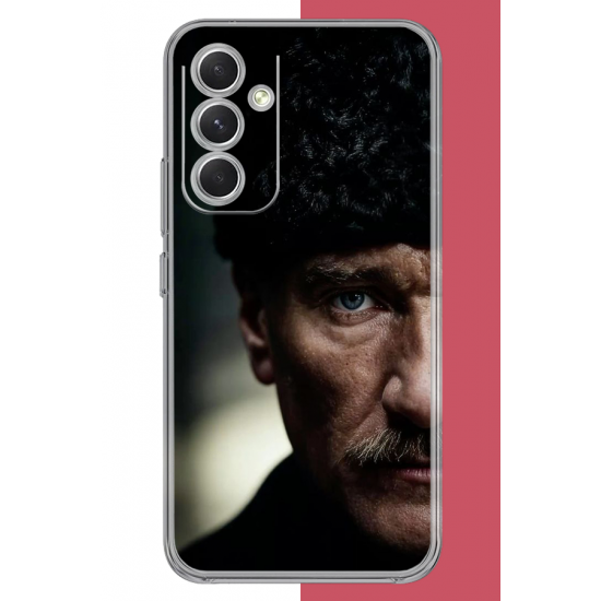Samsung Galaxy A17 Uyumlu Atatürk4 UV Baskılı Silikon Kılıf