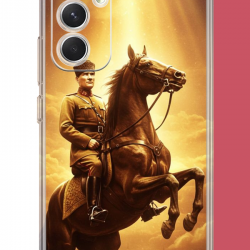 Samsung Galaxy A17 Uyumlu Atatürk5 UV Baskılı Silikon Kılıf