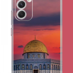 Samsung Galaxy A17 Uyumlu Kudüs4 UV Baskılı Silikon Kılıf