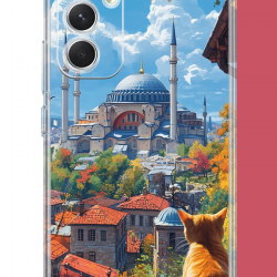Samsung Galaxy A17 Uyumlu Ayasofya1 UV Baskılı Silikon Kılıf