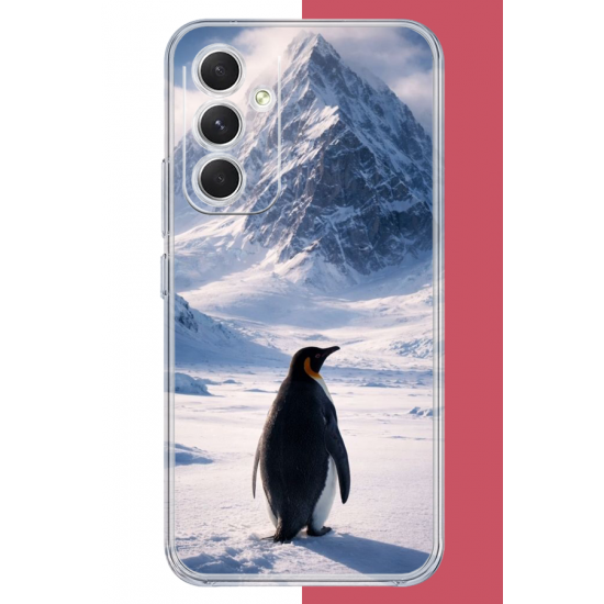 Samsung Galaxy A17 Uyumlu nihilist Penguen2 UV Baskılı Silikon Kılıf