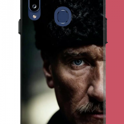 Samsung Galaxy A20S Uyumlu Atatürk4 UV Baskılı Silikon Kılıf