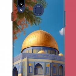 Samsung Galaxy A20S Uyumlu Kudüs3 UV Baskılı Silikon Kılıf