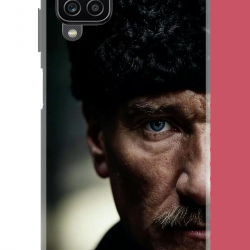 Samsung Galaxy A22-M22-M32 Uyumlu Atatürk4 UV Baskılı Silikon Kılıf