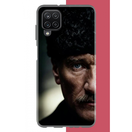 Samsung Galaxy A22-M22-M32 Uyumlu Atatürk4 UV Baskılı Silikon Kılıf