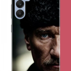 Samsung Galaxy A25 Uyumlu Atatürk4 UV Baskılı Silikon Kılıf