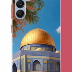 Samsung Galaxy A25 Uyumlu Kudüs3 UV Baskılı Silikon Kılıf