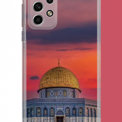 Samsung Galaxy A32 Uyumlu Kudüs4 UV Baskılı Silikon Kılıf