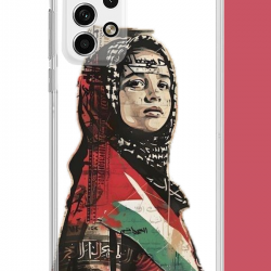 Samsung Galaxy A32 Uyumlu Filistin2 UV Baskılı Silikon Kılıf