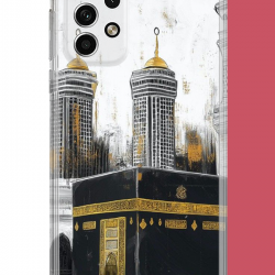 Samsung Galaxy A32 Uyumlu Kabe6 UV Baskılı Silikon Kılıf