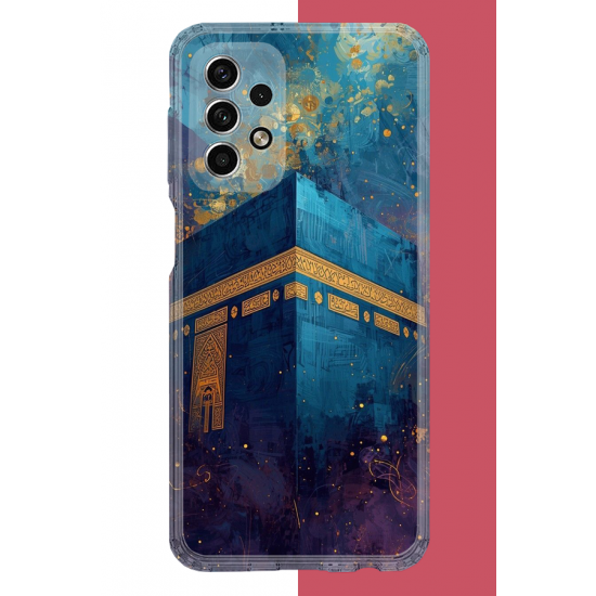 Samsung Galaxy A33 Uyumlu Kabe1 UV Baskılı Silikon Kılıf