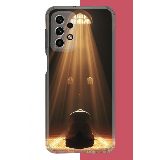 Samsung Galaxy A33 Uyumlu Huzur Dua UV Baskılı Silikon Kılıf