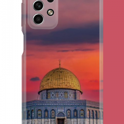 Samsung Galaxy A33 Uyumlu Kudüs4 UV Baskılı Silikon Kılıf
