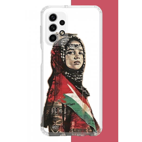 Samsung Galaxy A33 Uyumlu Filistin2 UV Baskılı Silikon Kılıf