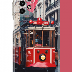 Samsung Galaxy A33 Uyumlu Taksim1 UV Baskılı Silikon Kılıf