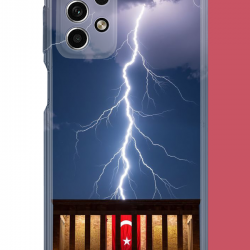 Samsung Galaxy A33 Uyumlu Anıtkabir UV Baskılı Silikon Kılıf