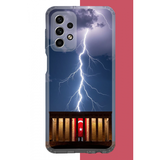 Samsung Galaxy A33 Uyumlu Anıtkabir UV Baskılı Silikon Kılıf