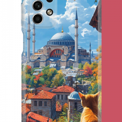 Samsung Galaxy A33 Uyumlu Ayasofya1 UV Baskılı Silikon Kılıf