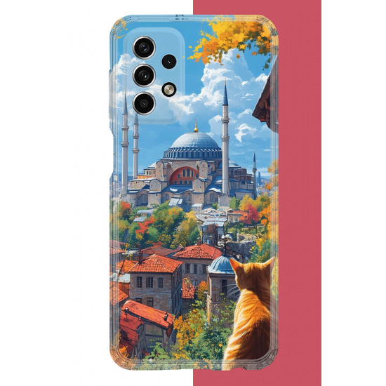 Samsung Galaxy A33 Uyumlu Ayasofya1 UV Baskılı Silikon Kılıf
