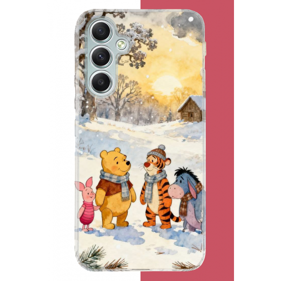 Samsung Galaxy A34 Uyumlu Winnie The Pooh2 UV Baskılı Silikon Kılıf Samsung Galaxy A34 Uyumlu Winnie The Pooh2 UV Baskılı Silikon Kılıf