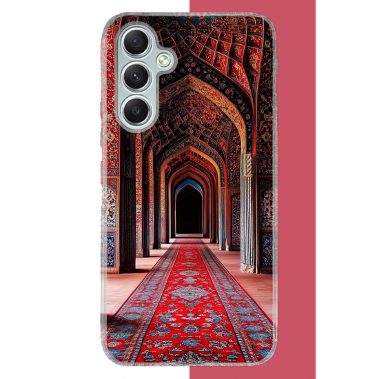 Samsung Galaxy A34 Uyumlu Osmanlı Mimarı UV Baskılı Silikon Kılıf