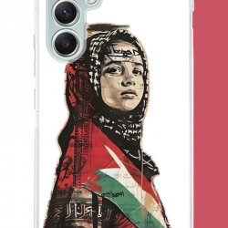 Samsung Galaxy A34 Uyumlu Filistin2 UV Baskılı Silikon Kılıf