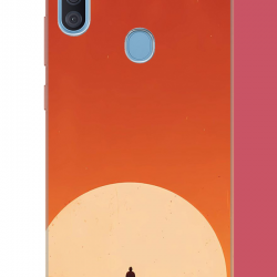 Samsung Galaxy A11-M11 Uyumlu retro güneş batımı UV Baskılı Silikon Kılıf Samsung Galaxy A11-M11 Uyumlu retro güneş batımı UV Baskılı Silikon Kılıf