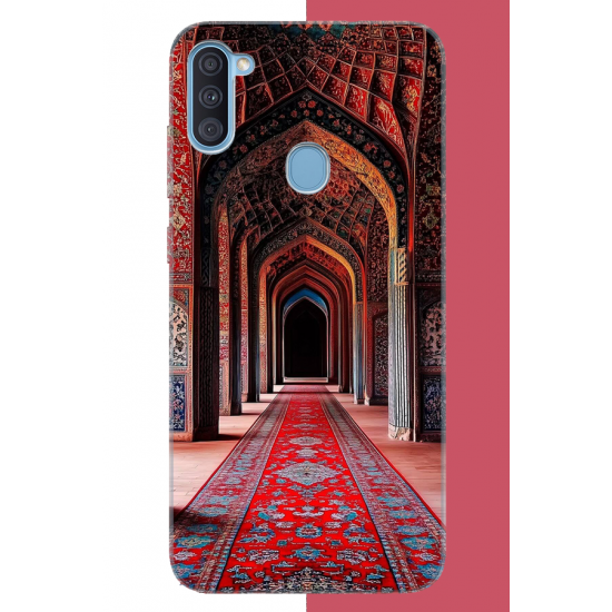 Samsung Galaxy A11-M11 Uyumlu Osmanlı Mimarı UV Baskılı Silikon Kılıf