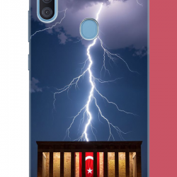 Samsung Galaxy A11-M11 Uyumlu Anıtkabir UV Baskılı Silikon Kılıf