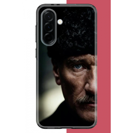 Samsung Galaxy A36 Uyumlu Atatürk4 UV Baskılı Silikon Kılıf