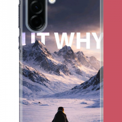 Samsung Galaxy A36 Uyumlu Nihilist Penguen UV Baskılı Silikon Kılıf
