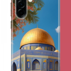 Samsung Galaxy A36 Uyumlu Kudüs3 UV Baskılı Silikon Kılıf