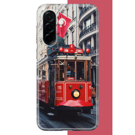 Samsung Galaxy A36 Uyumlu Taksim1 UV Baskılı Silikon Kılıf