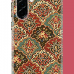 Samsung Galaxy A36 Uyumlu Çini Motif UV Baskılı Silikon Kılıf