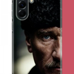 Samsung Galaxy A56 Uyumlu Atatürk4 UV Baskılı Silikon Kılıf